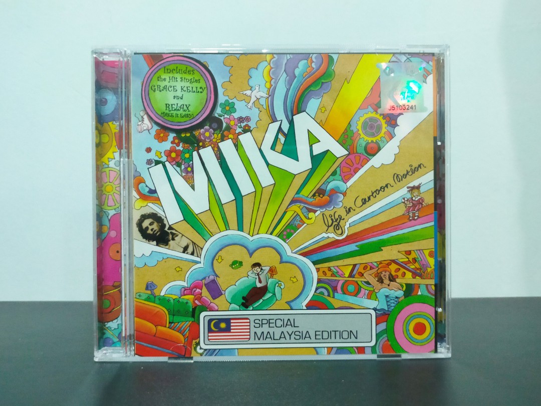 CD) Mika - Life in Cartoon Motion, Hobbies & Toys, Music & Media, CDs &  DVDs on Carousell