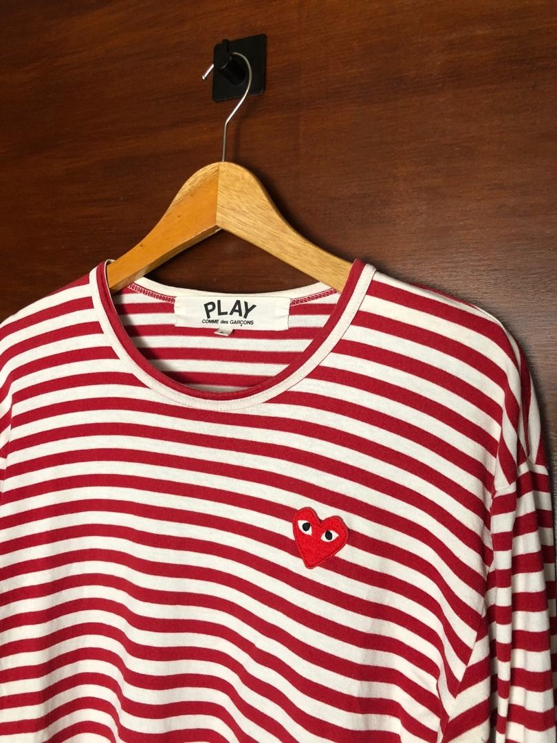 Cdg long sleeve red sale