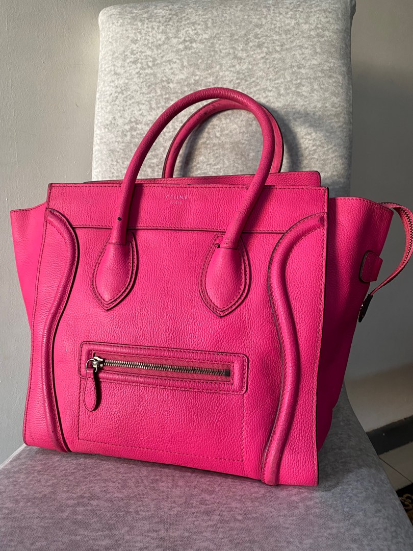 Celine hot sale luggage pink