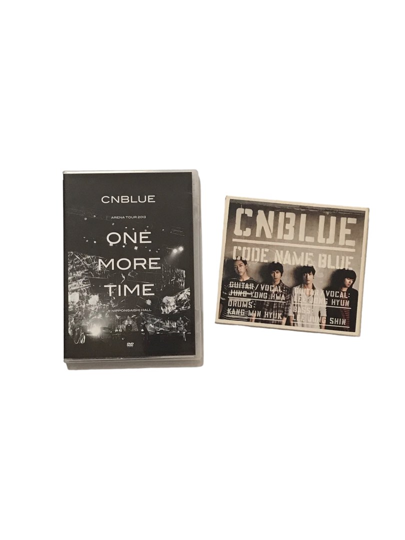 Cnblue Arena Tour 2013 One More Time DVD/ Code Name Blue CD Album