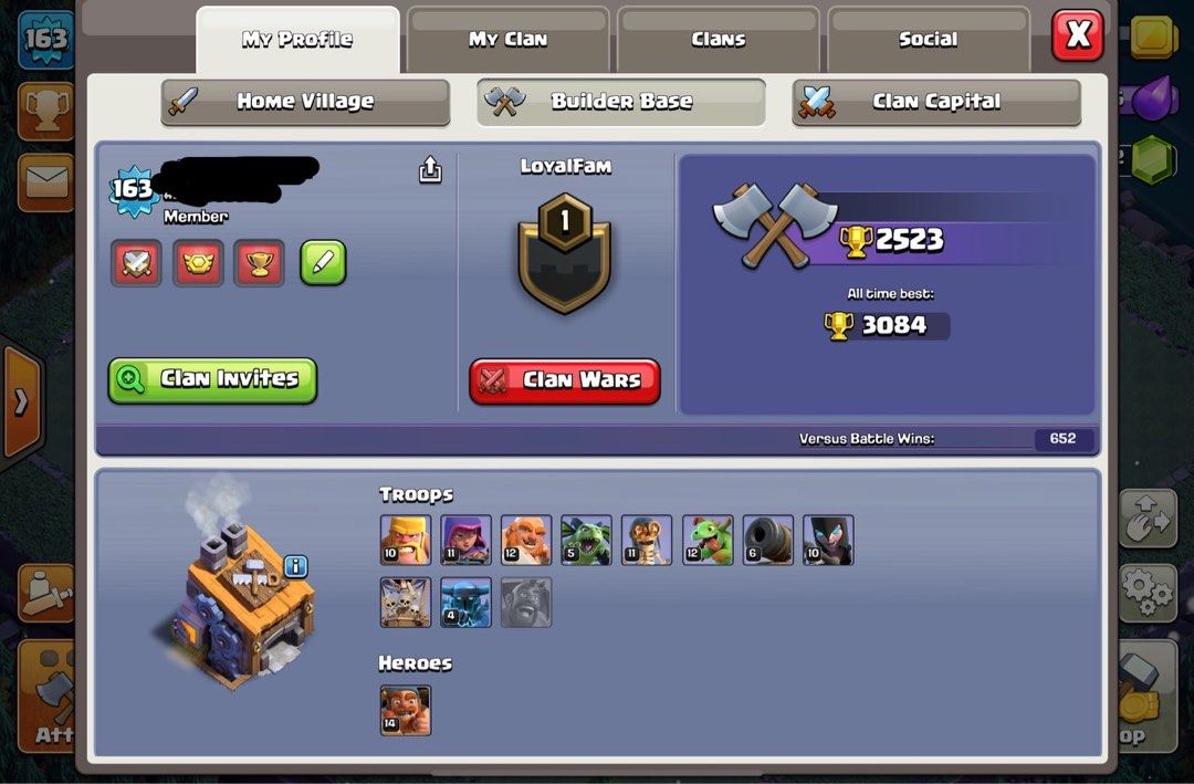 coc account, Video Gaming, Video Games, Others on Carousell