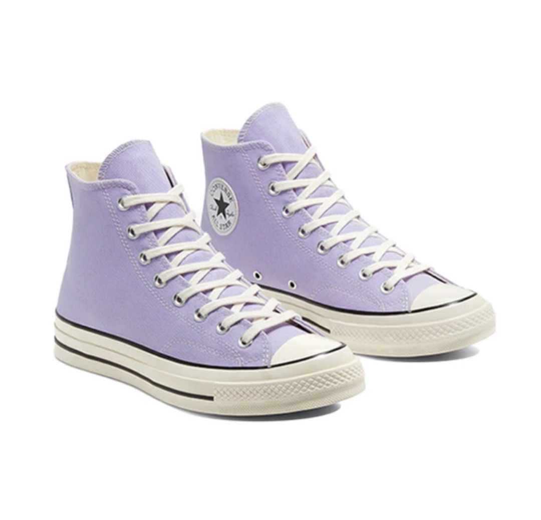 Purple converse womens top