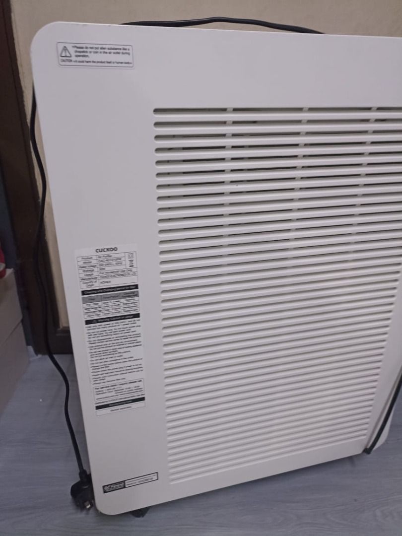 Cuckoo air purifier CACAD1210FW (Second Hand), TV & Home Appliances, Air Purifiers