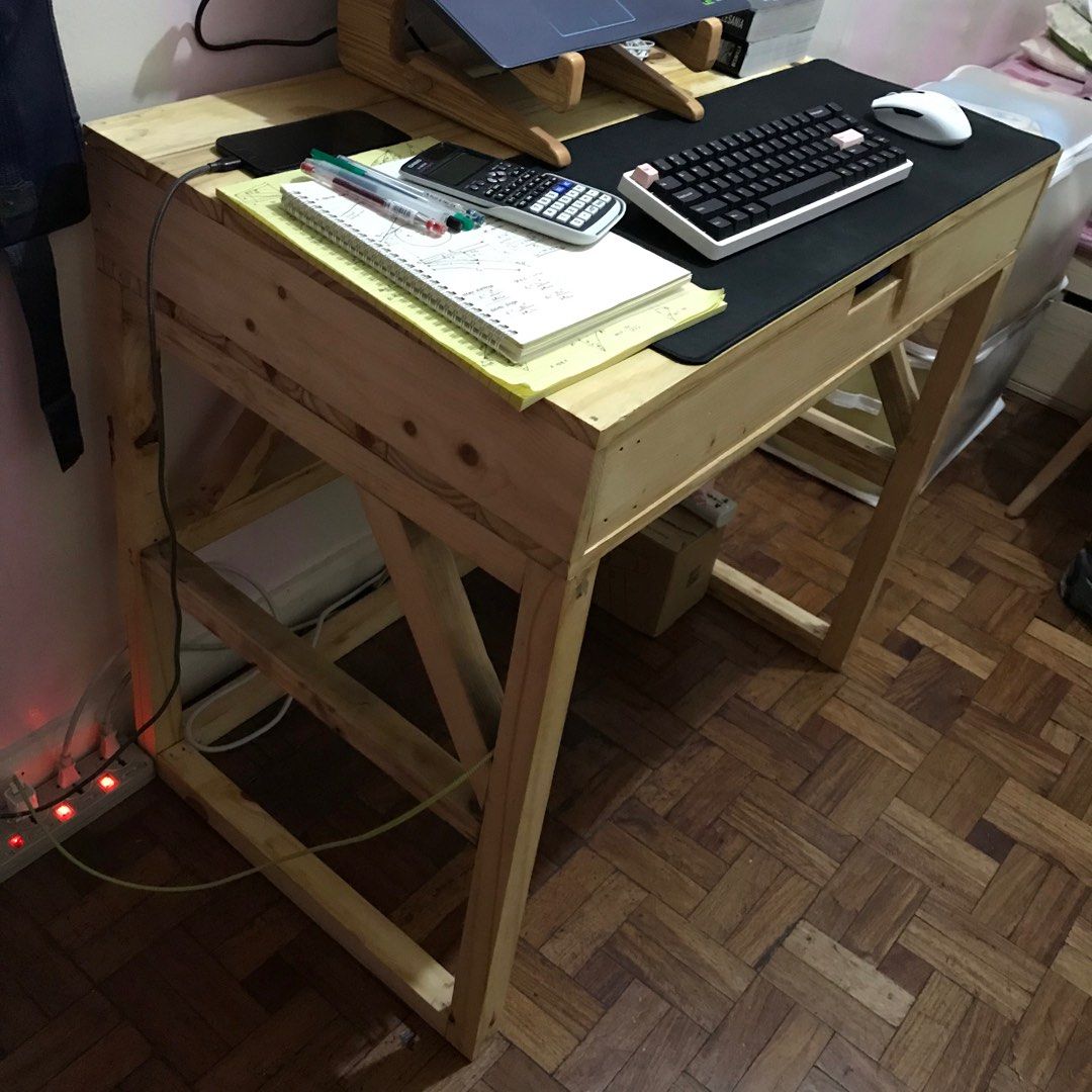 Custom Made Computer Table, Furniture & Home Living, Office Furniture