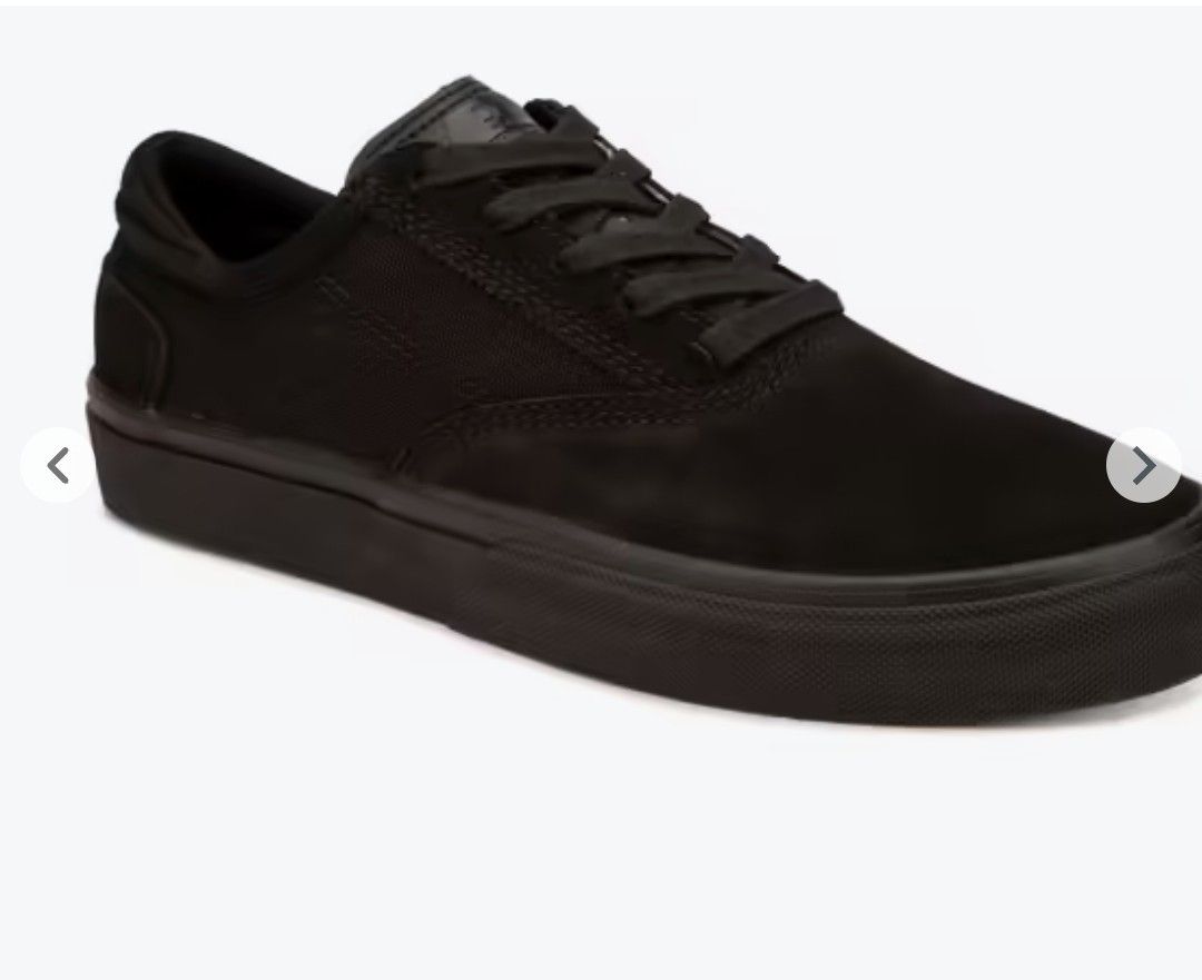 Decathlon Skate Shoes Vulca 500 V2 Low Full Black