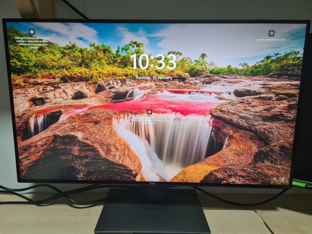 Dell U2720Q UHD USB C 27 inch monitor, Computers & Tech, Parts & Accessories, Monitor Screens on