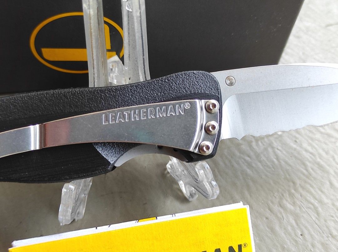 Leatherman Crater C33LX folding knife, black