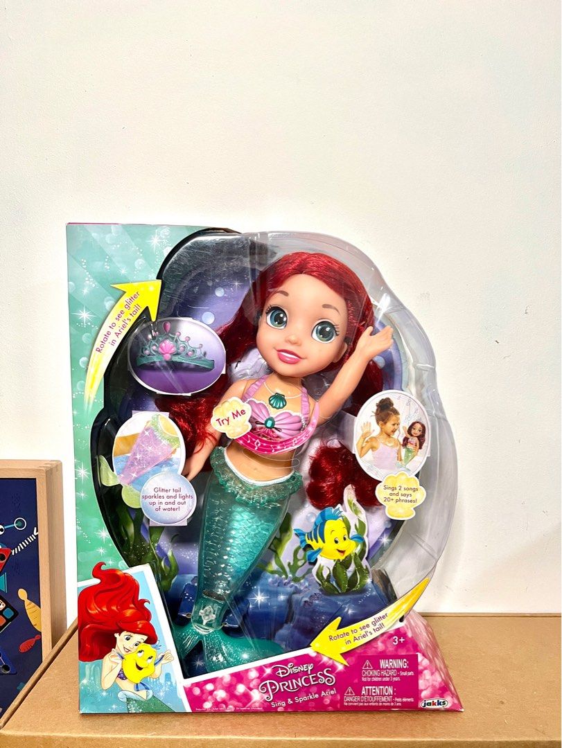 Disney princess sing and sparkle ariel instructions clearance