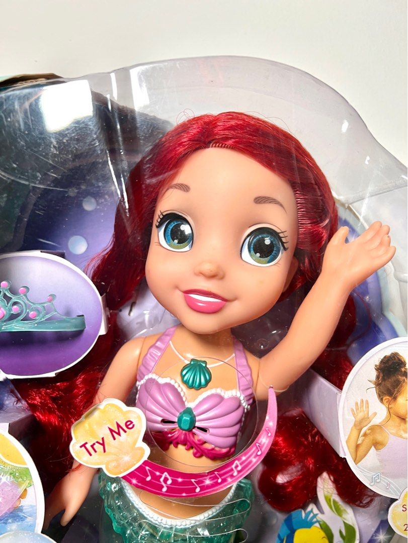 Disney princess sing and sparkle shop ariel doll