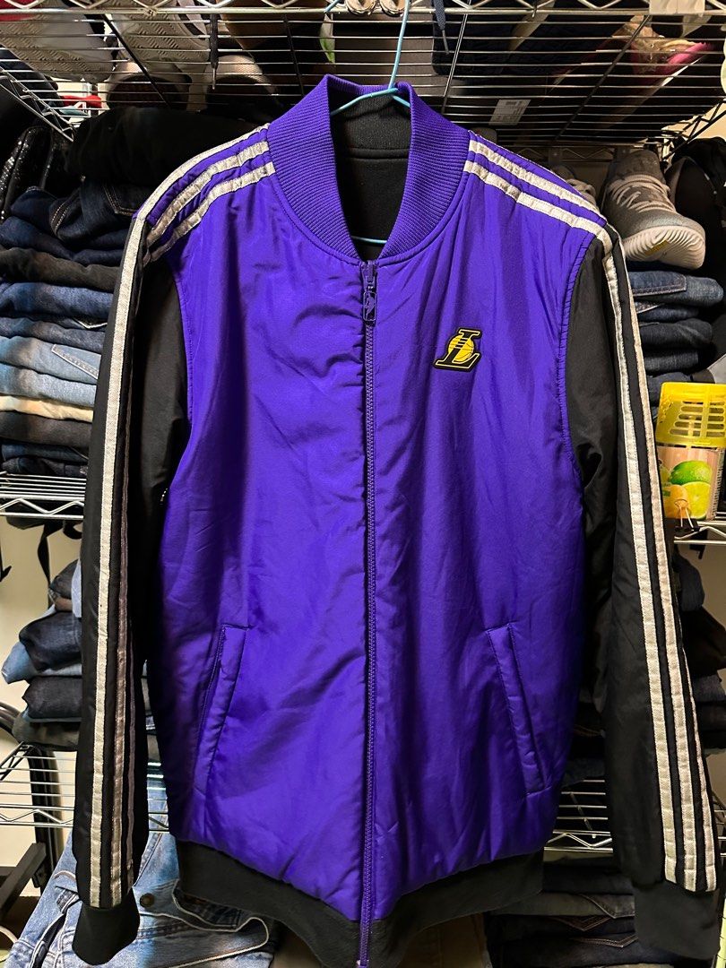 Adidas best sale lakers jacket