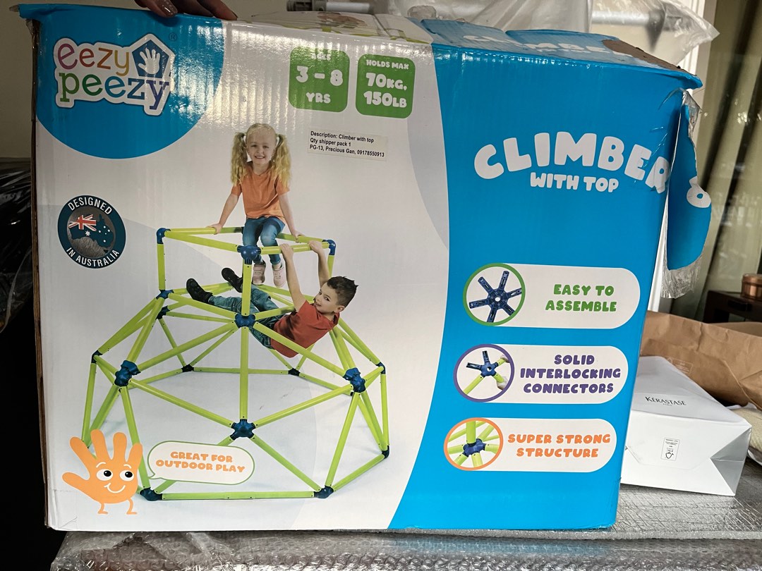 Eezy Peezy Monkey Bar Climber, Hobbies & Toys, Toys & Games on Carousell