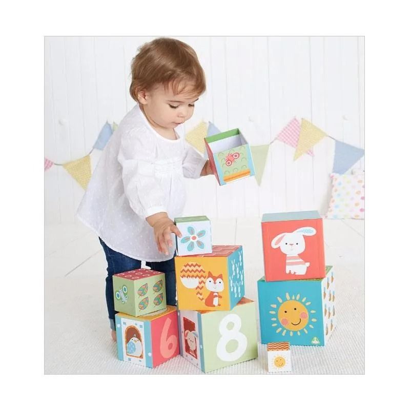 ELC Stacking and Nesting cubes toy, Babies & Kids, Infant Playtime on