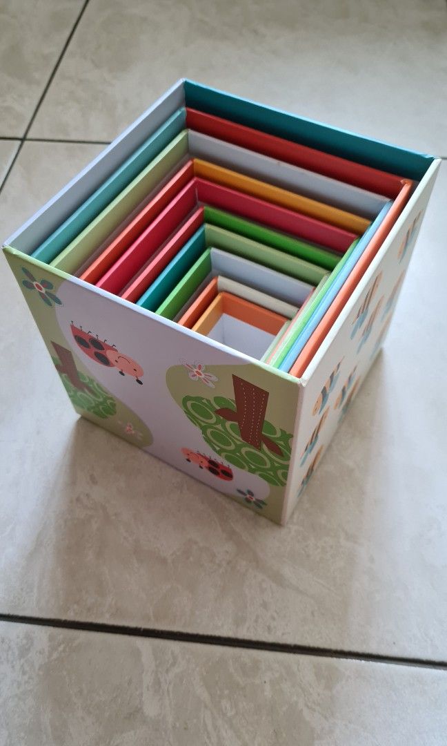 ELC Stacking and Nesting cubes toy, Babies & Kids, Infant Playtime on