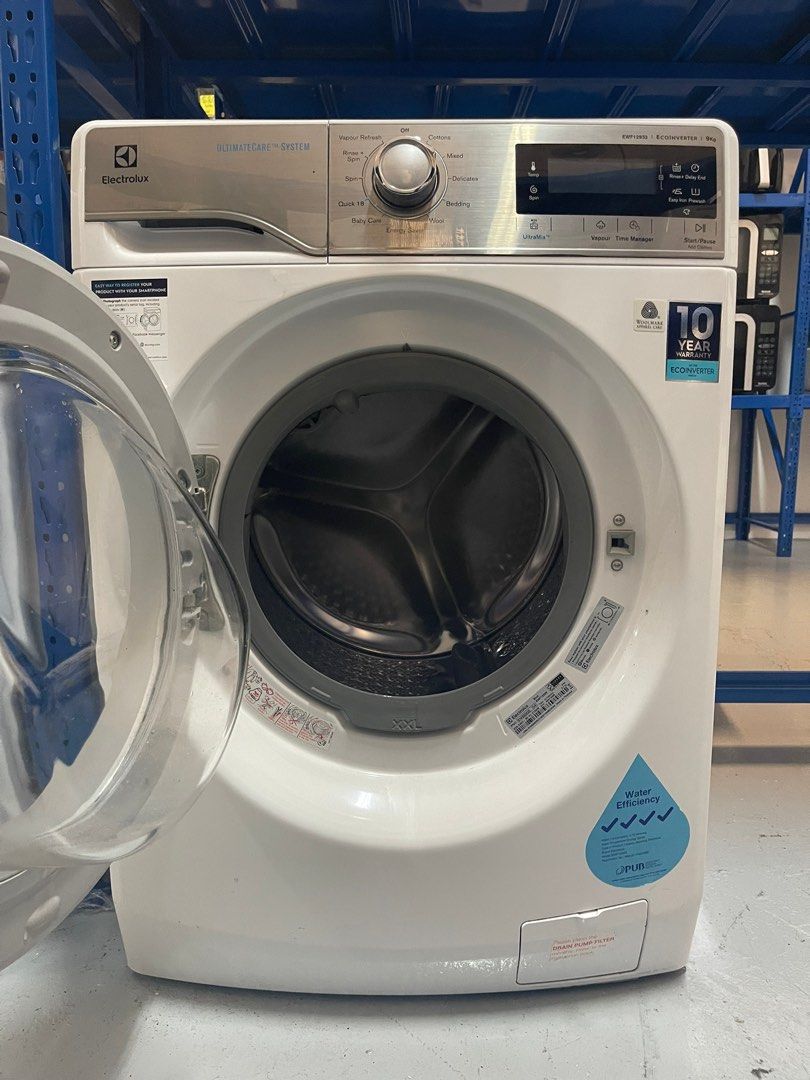 Electrolux 9Kg Front Load Washing Machine EWF12933, TV & Home