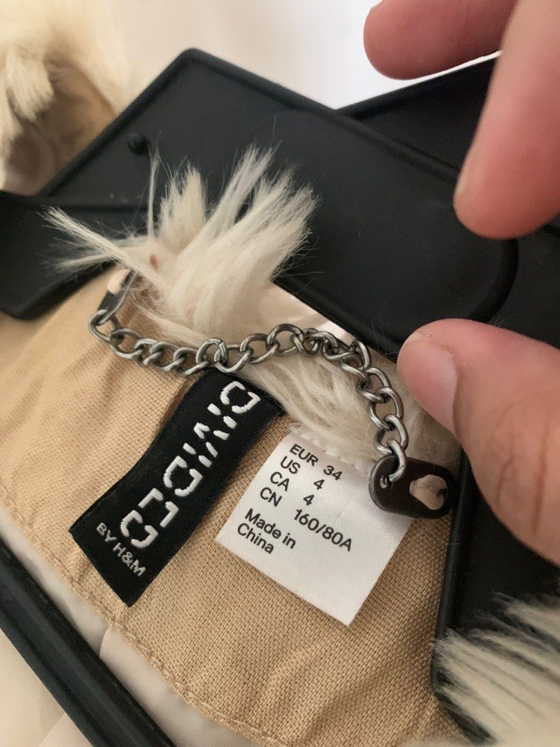 H and m fur vest 2025
