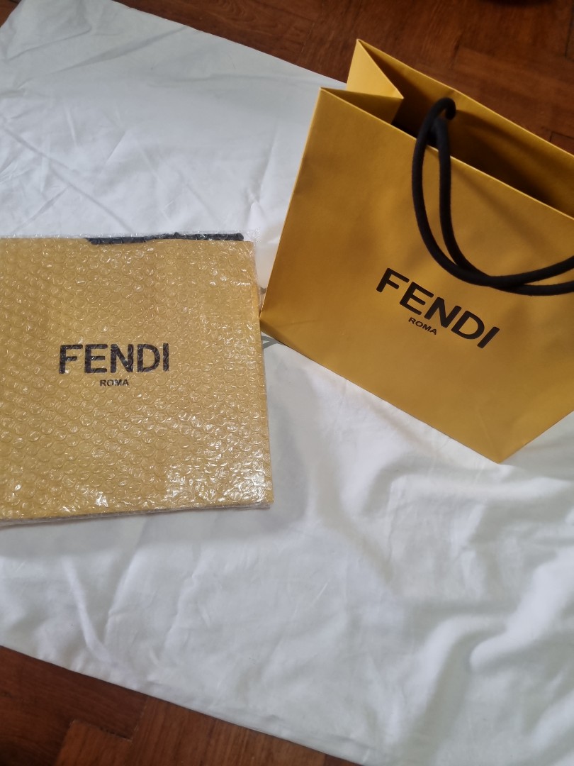 Fendi paper bags, Luxury, Bags & Wallets on Carousell