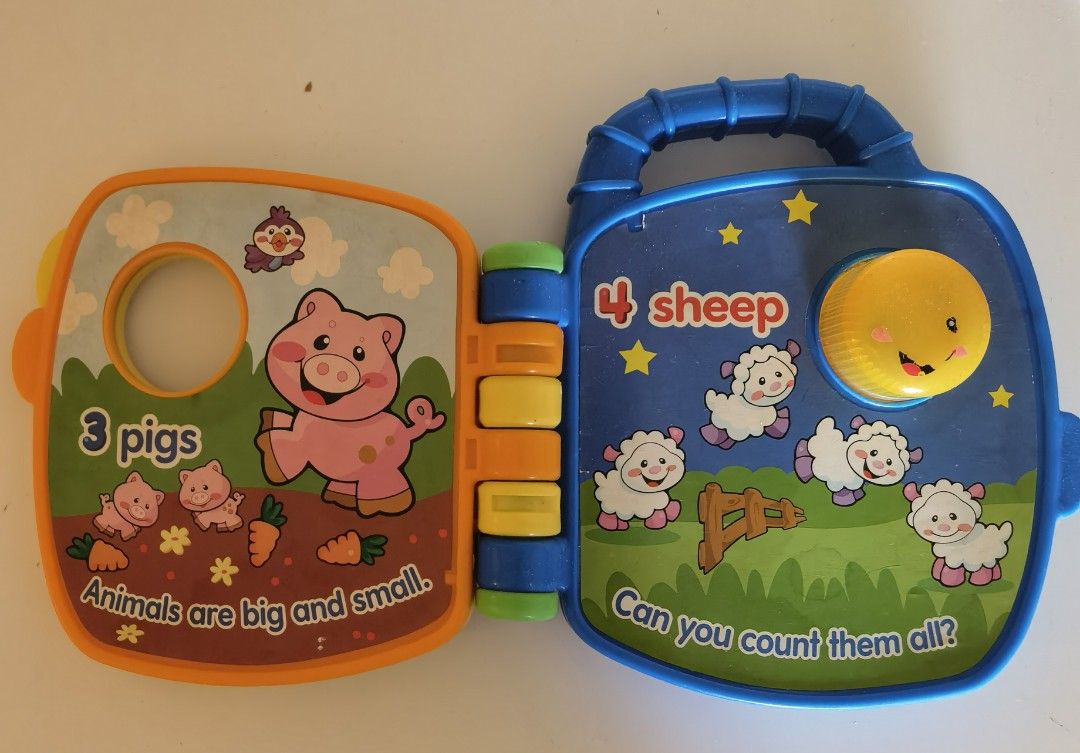Fisher price laugh learn counting animal friends