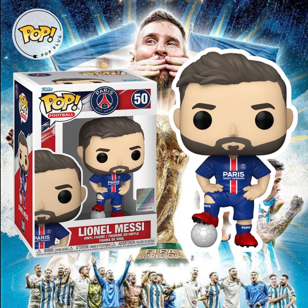 Funko Pop! Football: Paris Saint-Germain - Lionel Messi, Hobbies & Toys,  Collectibles & Memorabilia, Vintage Collectibles on Carousell
