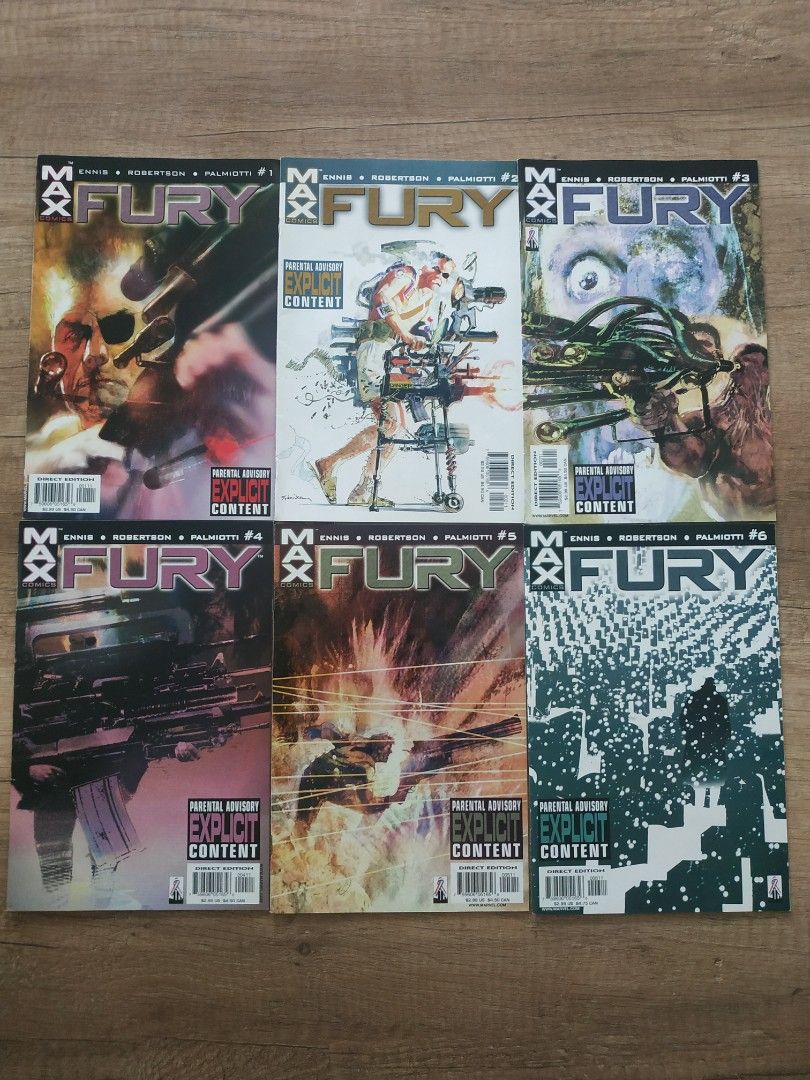 Fury (2001 Marvel)
Comics Set