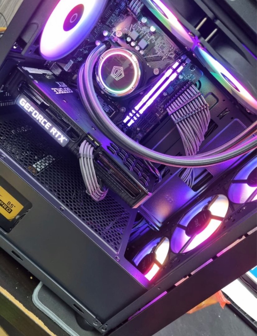 Gaming PC RTX3060 Set Monitor Mouse Computers Tech Desktops On gaming-pc-rtx3060-set-monitor-mouse-computers-tech-desktops-on