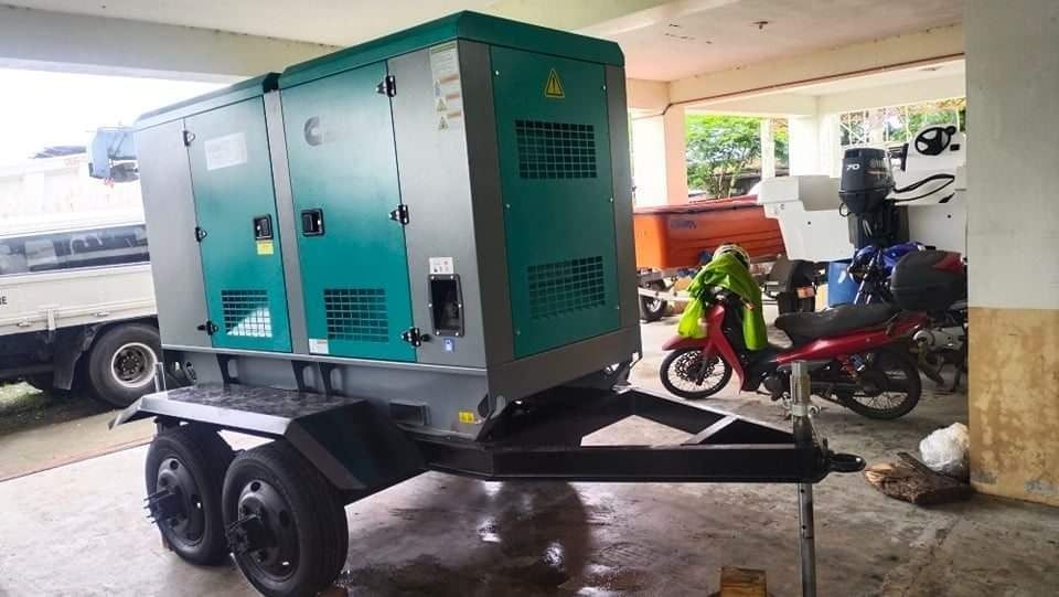 Generator with Trailer for sale 15kva 35kva 25kva 50kva 100kva 225kva ...