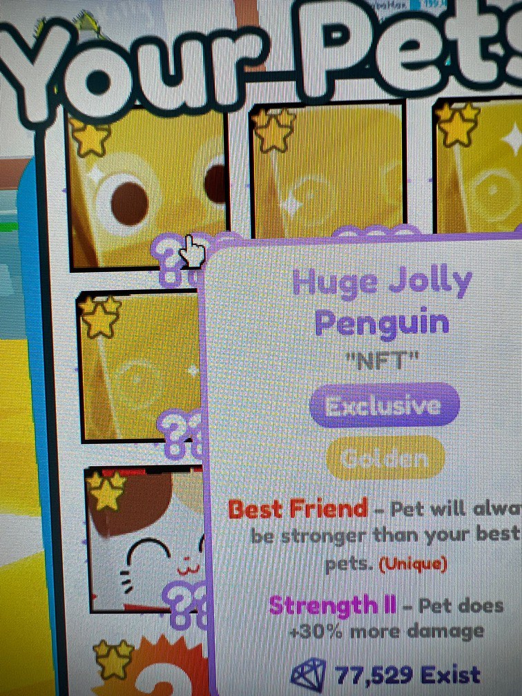 Golden Huge Jolly Penguin, Video Gaming, Gaming Accessories, InGame