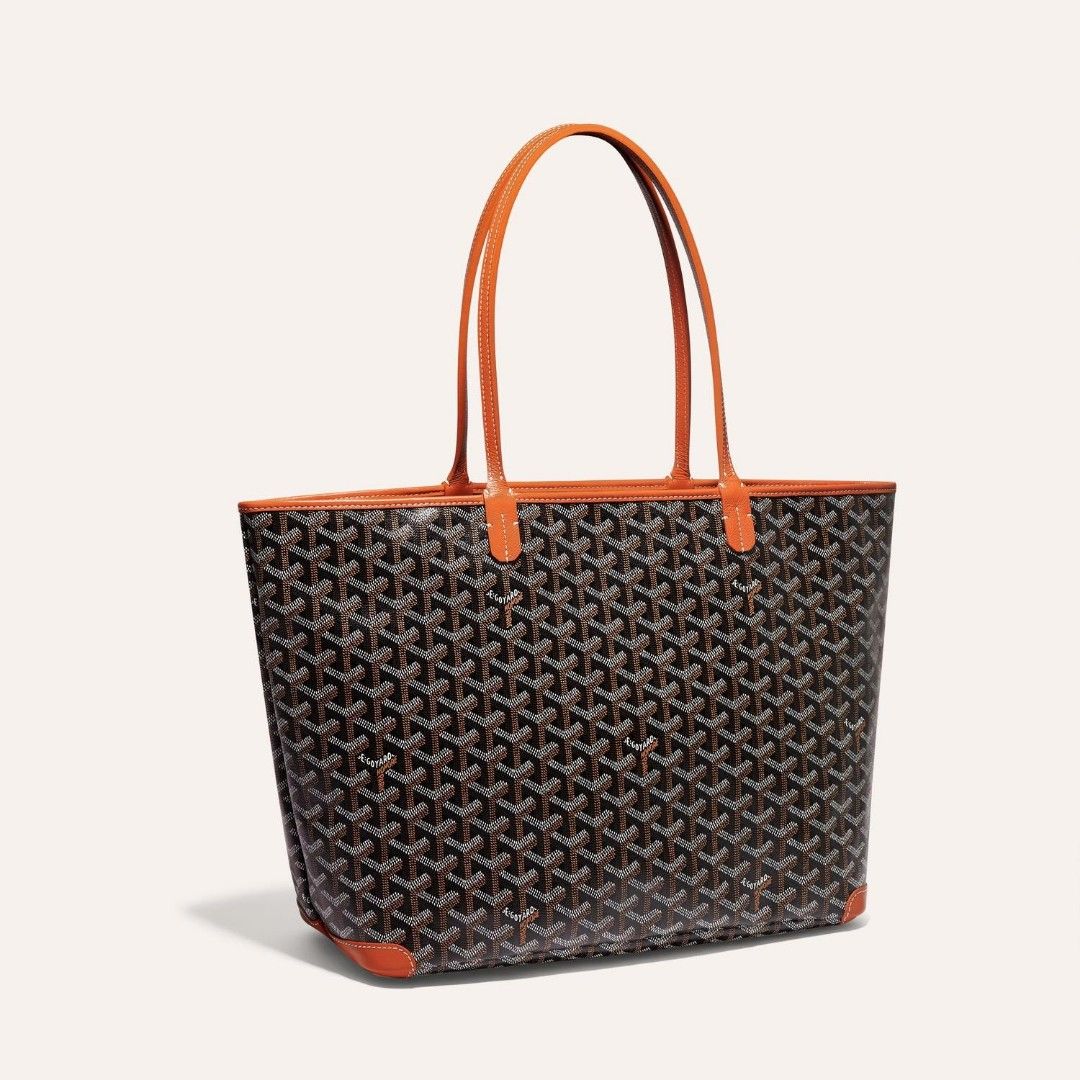 Goyard Tote Bag Orange Color, Luxury, Bags & Wallets on Carousell
