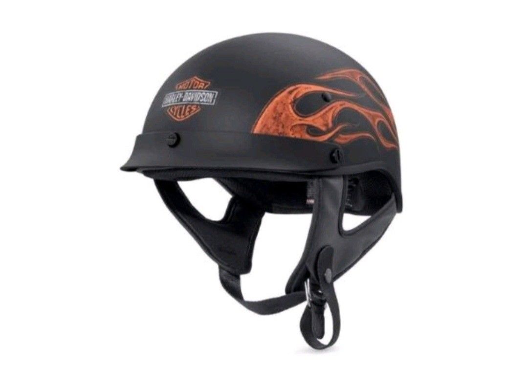 Harley Davidson Wheeler M04 Half Helmet Motorbikes on Carousell