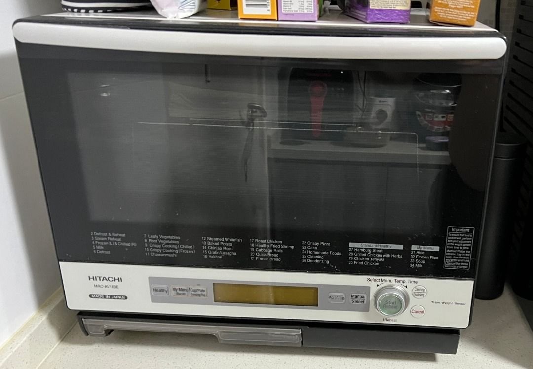 Hitachi MROAV100E Made in Japan Oven, TV & Home Appliances, Kitchen