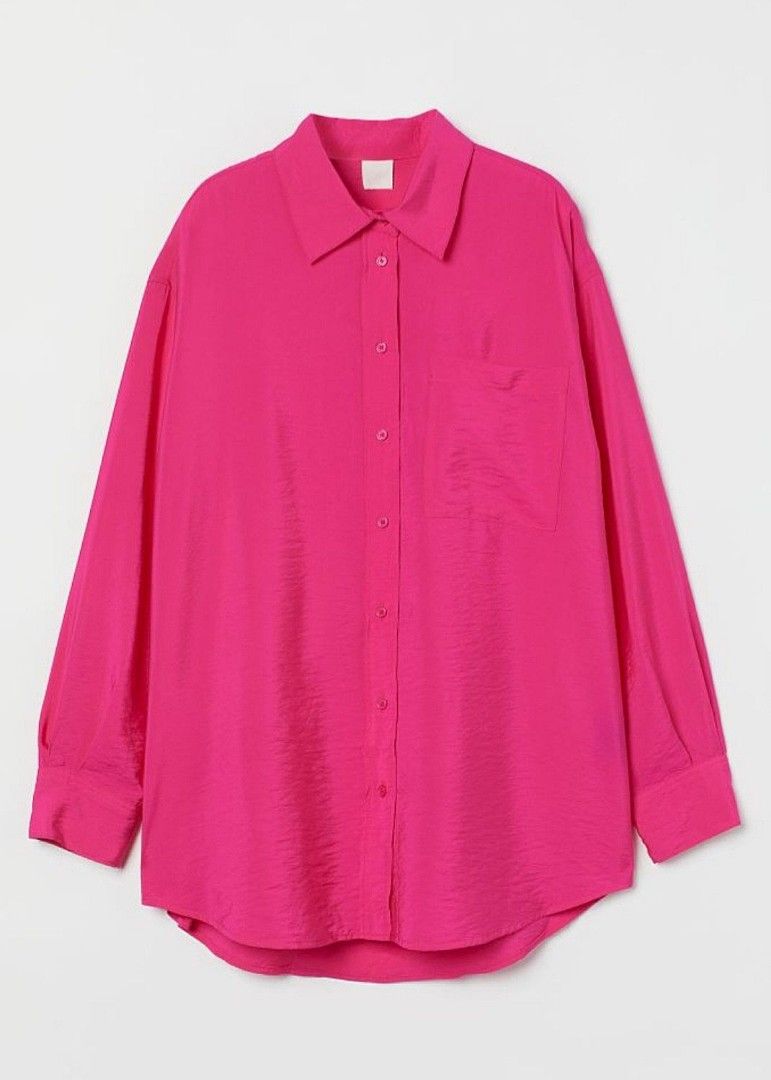 H and hot sale m pink shirt
