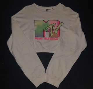 H&M Crop Sweatshirt MTV
