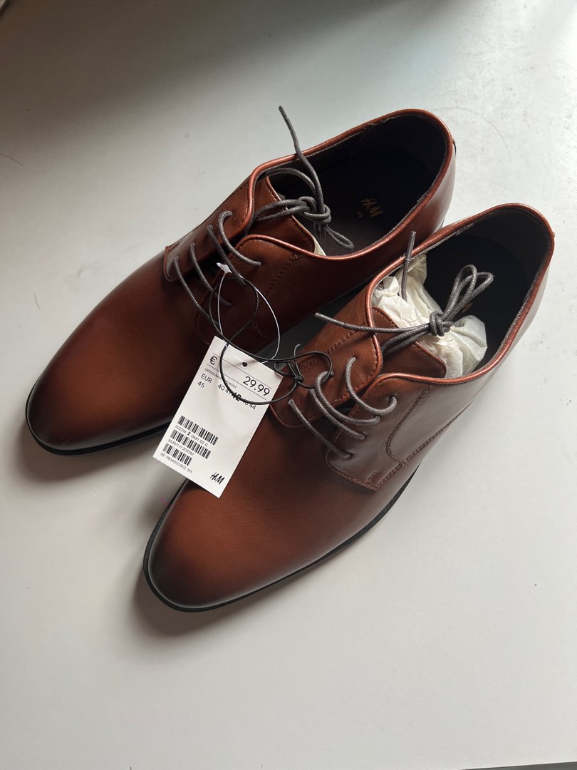 H M Derby Shoes Brand new with tag Men s Fashion Footwear