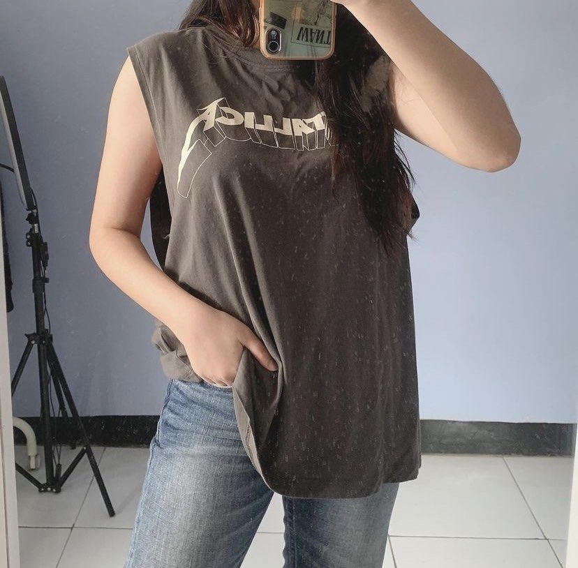 H M X METALLICA TANK TOP