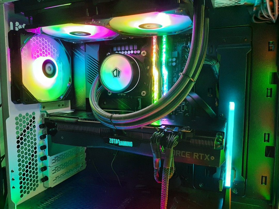 Id cooling Zoomflow 240XT ARGB AIO, Computers & Tech, Parts ...