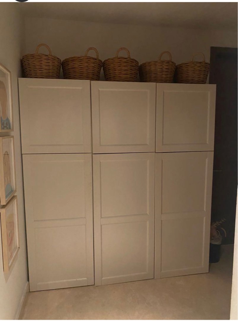 IKEA Besta cupboard units x 3, Furniture & Home Living, Furniture