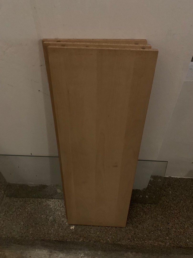 IKEA Billy / Oxberg Bookshelf Bookcase in Birch with Four Shelves, Furniture & Home Living