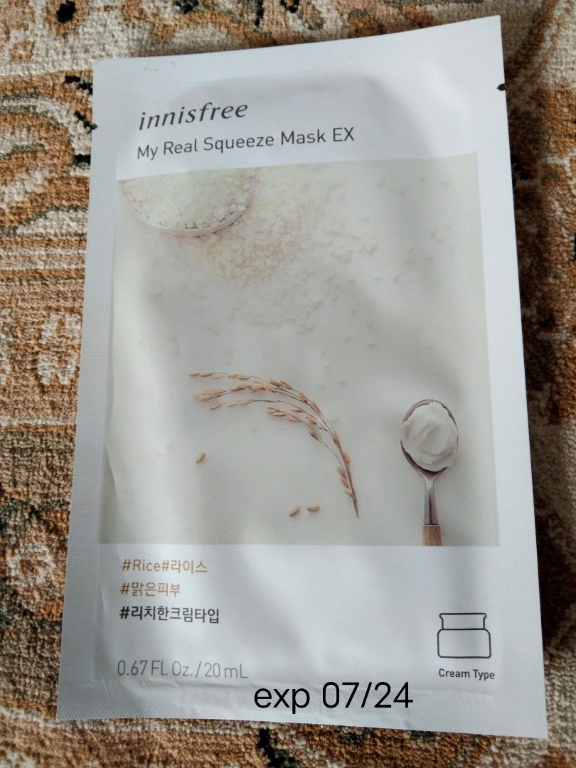 Innisfree Face Mask (exp 2024), Beauty & Personal Care, Face, Face Care