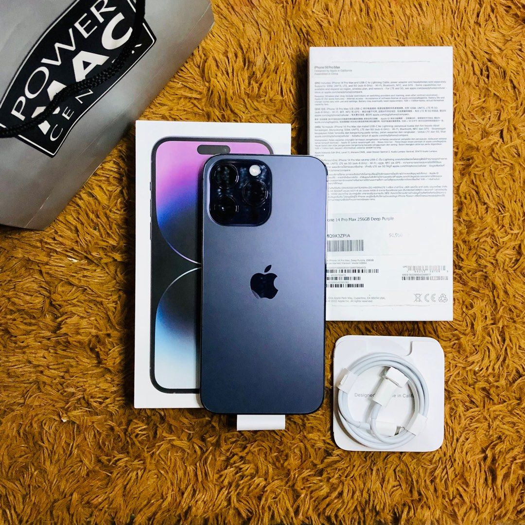 iPhone 14 Pro Max. 256gb Deep Purple Factory Unlocked NTC, Mobile Phones   Gadgets, Mobile Phones, iPhone, iPhone 14 Series on Carousell