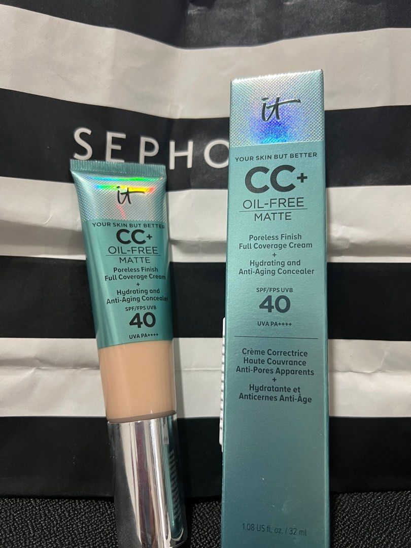 IT Cosmetics your skin but better CC+ Cream Oil-free Matte, Beauty ...