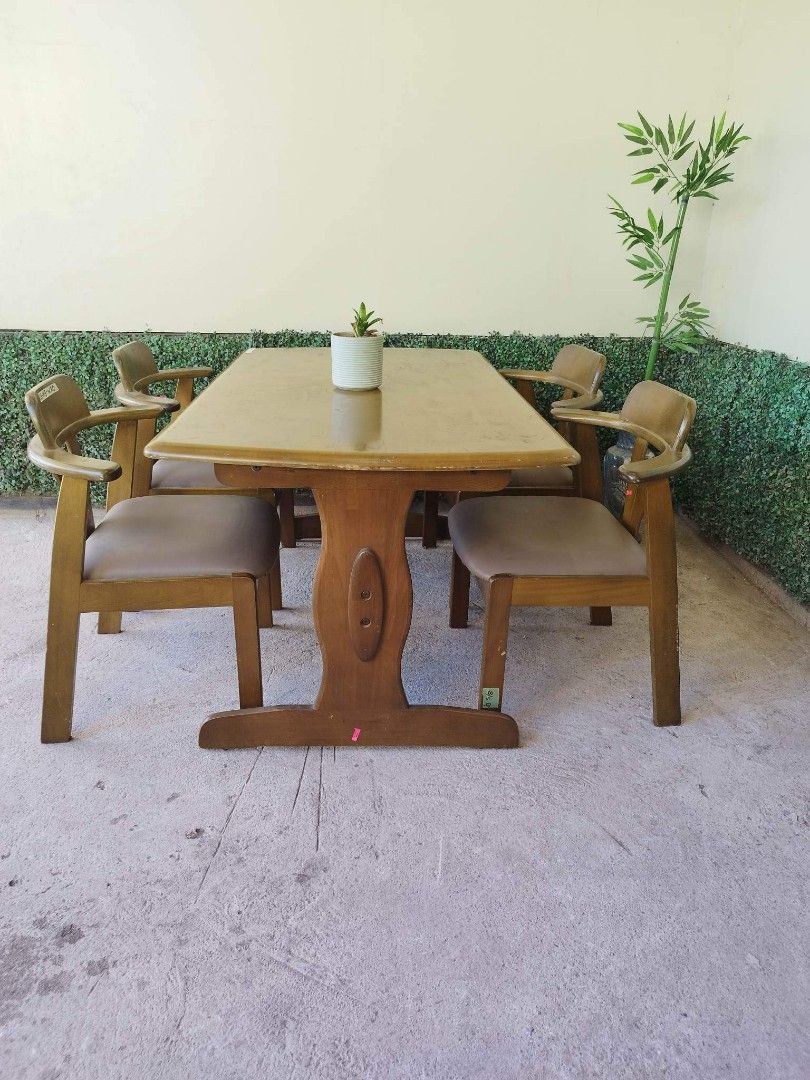 Japan Dining Table set, Furniture & Home Living, Furniture, Tables & Sets on Carousell