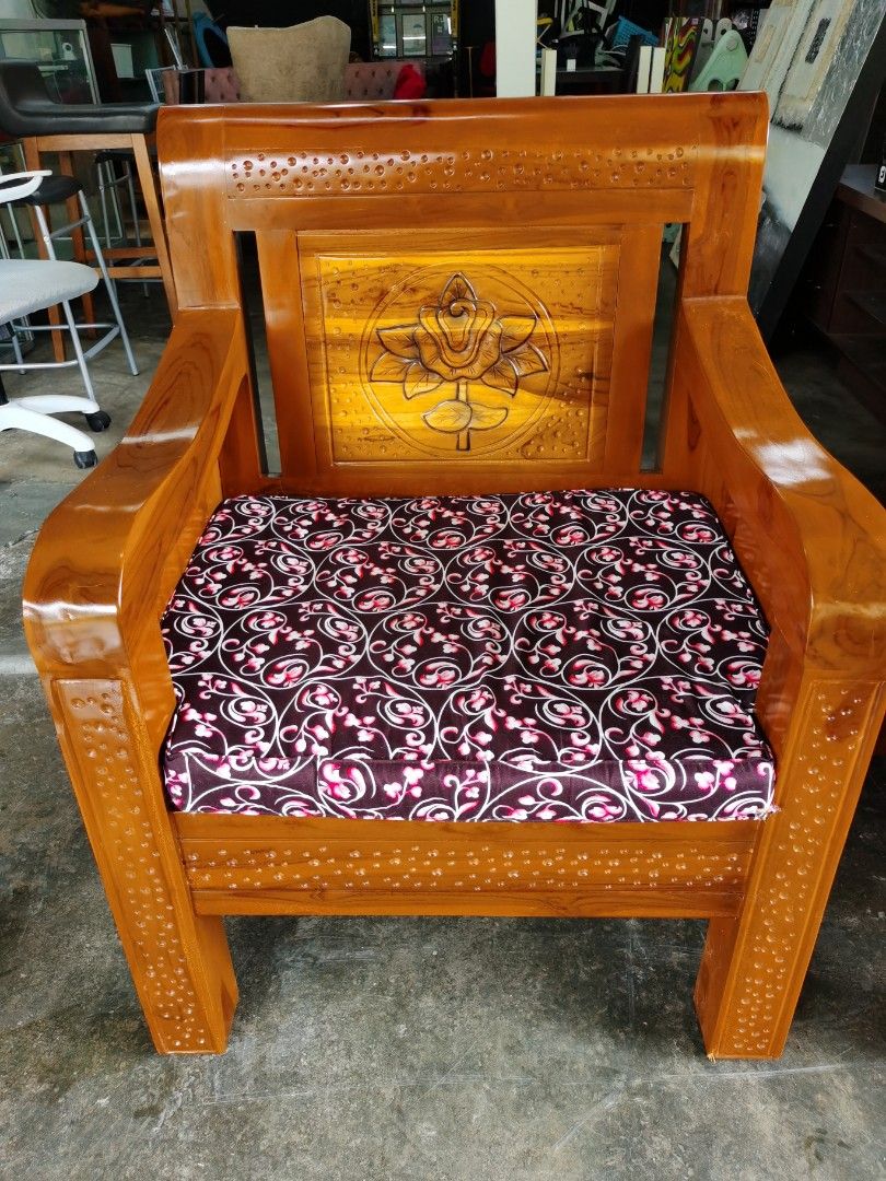 Jati Indonesia, Furniture & Home Living, Furniture, Sofas on Carousell