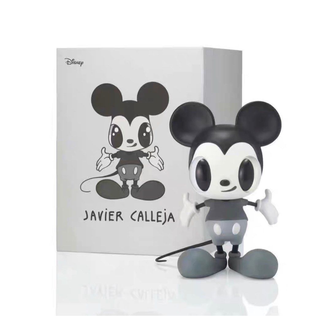 Javier Calleja / 限量350 黑白版米奇老鼠Mickey Mouse figure art toy 