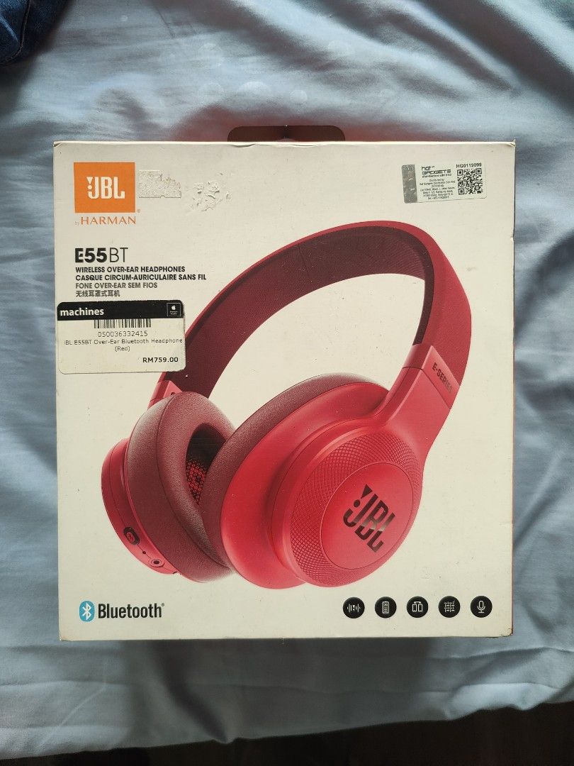 JBL E55BT Audio Headphones Headsets on Carousell