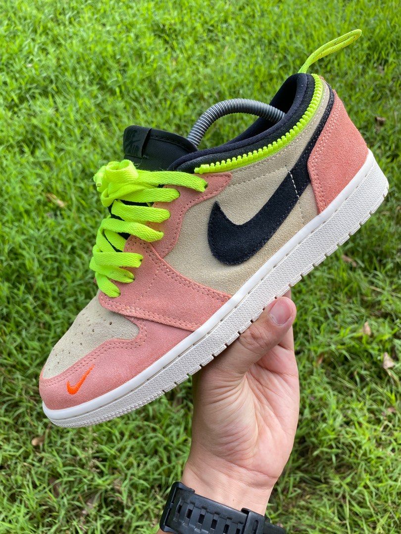 Jordan 1 clearance black and peach