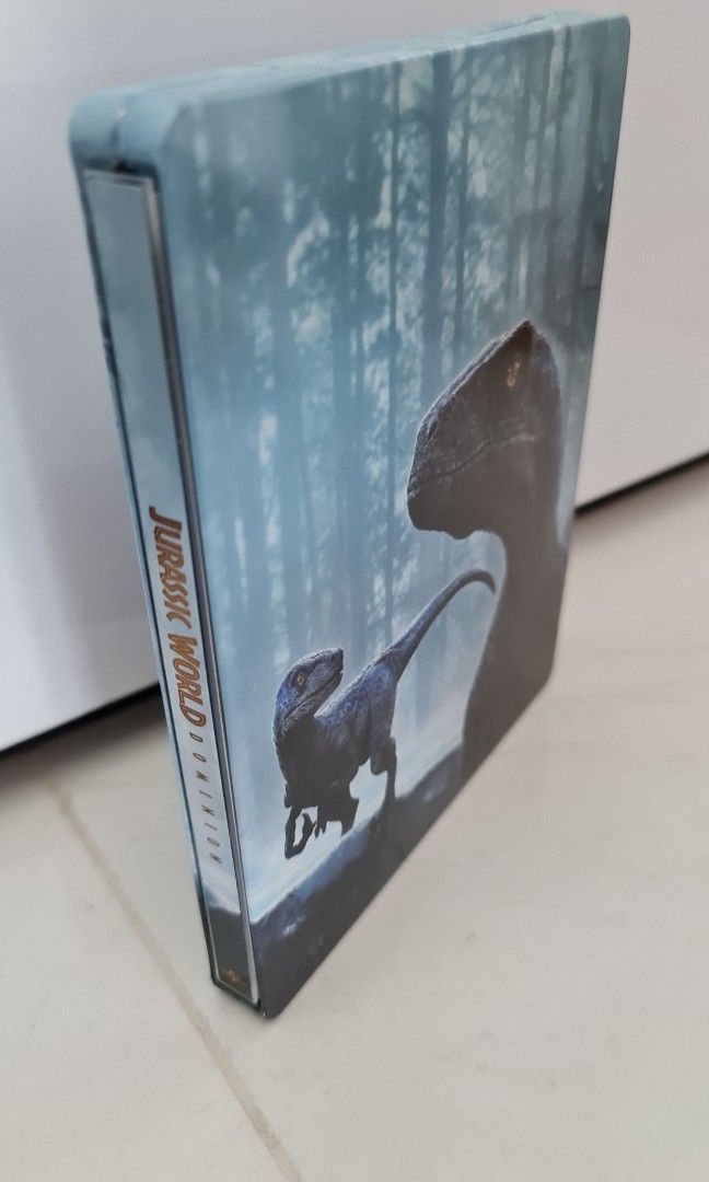 Jurassic World Dominion 4k Uhd Blu Ray Steelbook Hobbies And Toys Music And Media Cds And Dvds On 