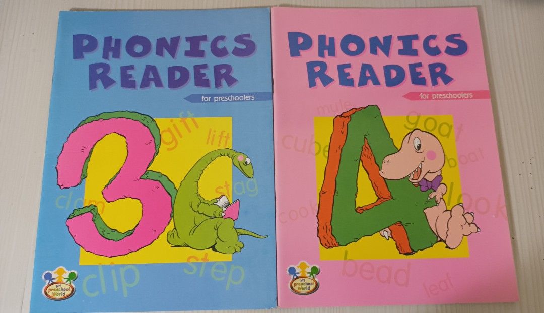 K1K2 Phonics Reader and Activity books, Hobbies & Toys, Books