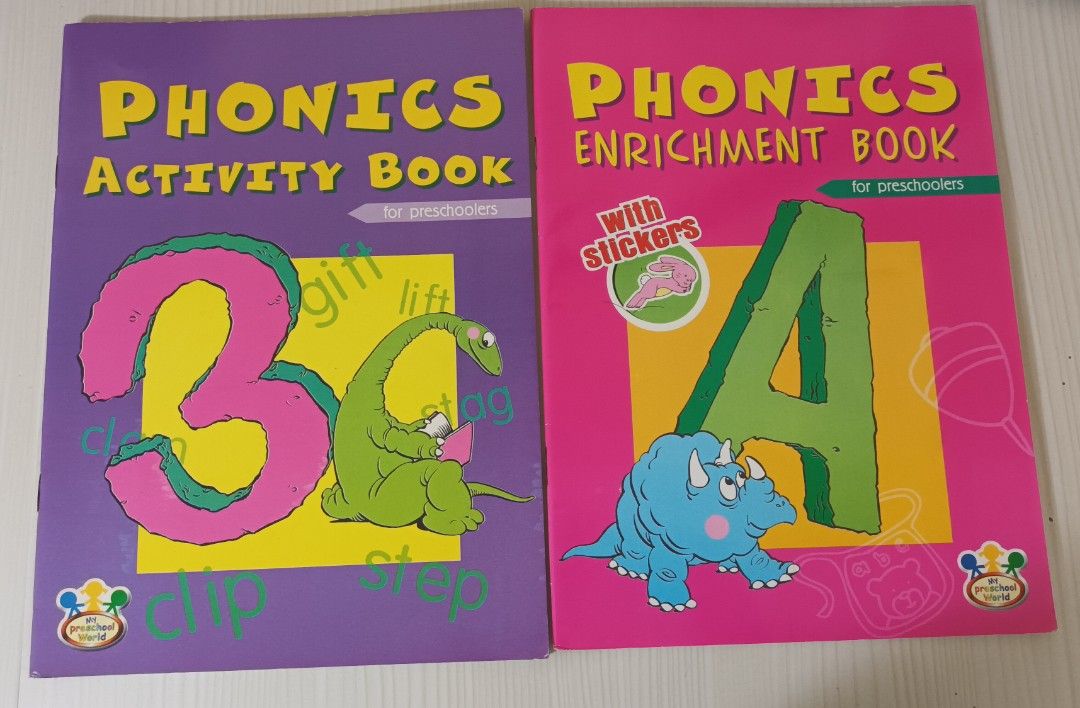 K1K2 Phonics Reader and Activity books, Hobbies & Toys, Books