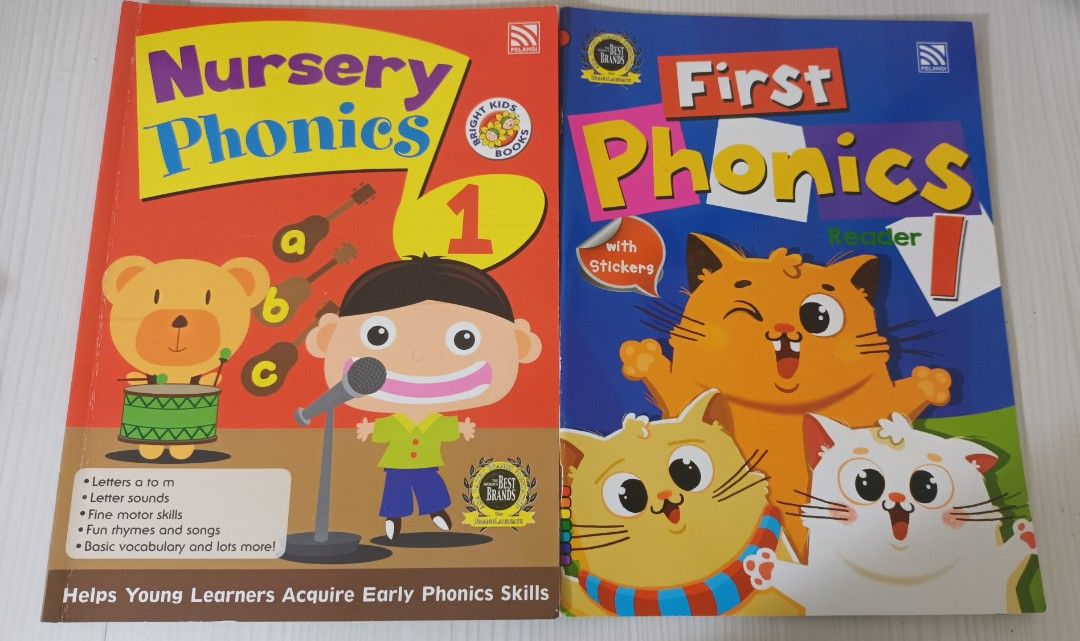 K1K2 Phonics Reader and Activity books, Hobbies & Toys, Books