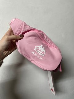 Kappa 粉色斜背包  肩背包
