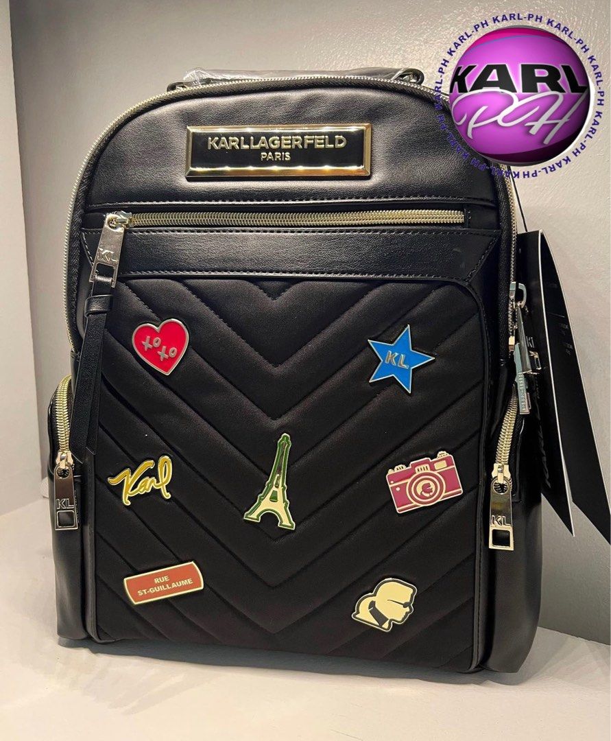 Karl Lagerfeld Backpack, Women's Fashion, Bags & Wallets, Backpacks on
